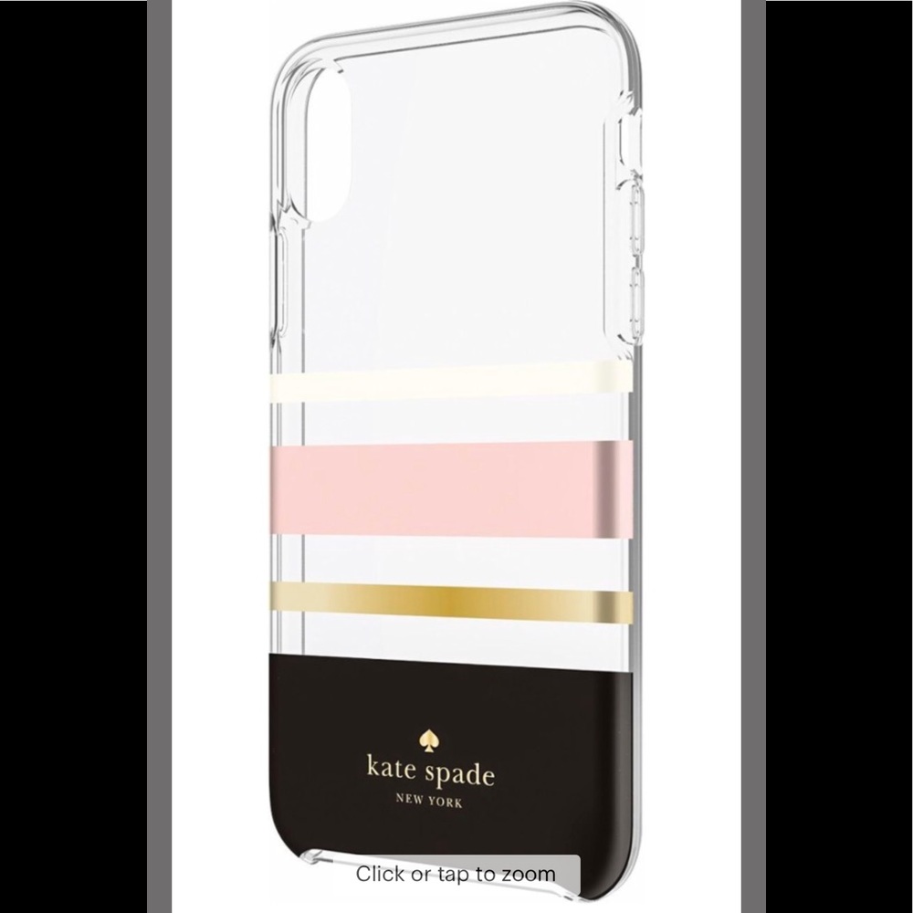 kate spade new york Case iPhone X charlotte stripe
